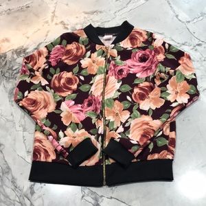 Bomber Style Zip Up by PINK SPARKLE, Size10/12